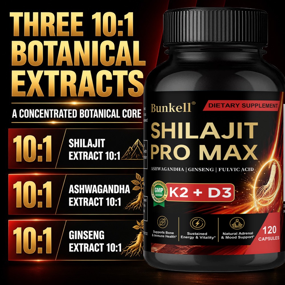 Ginger Tea - Integratore di Shilajit, con Vitamina D3