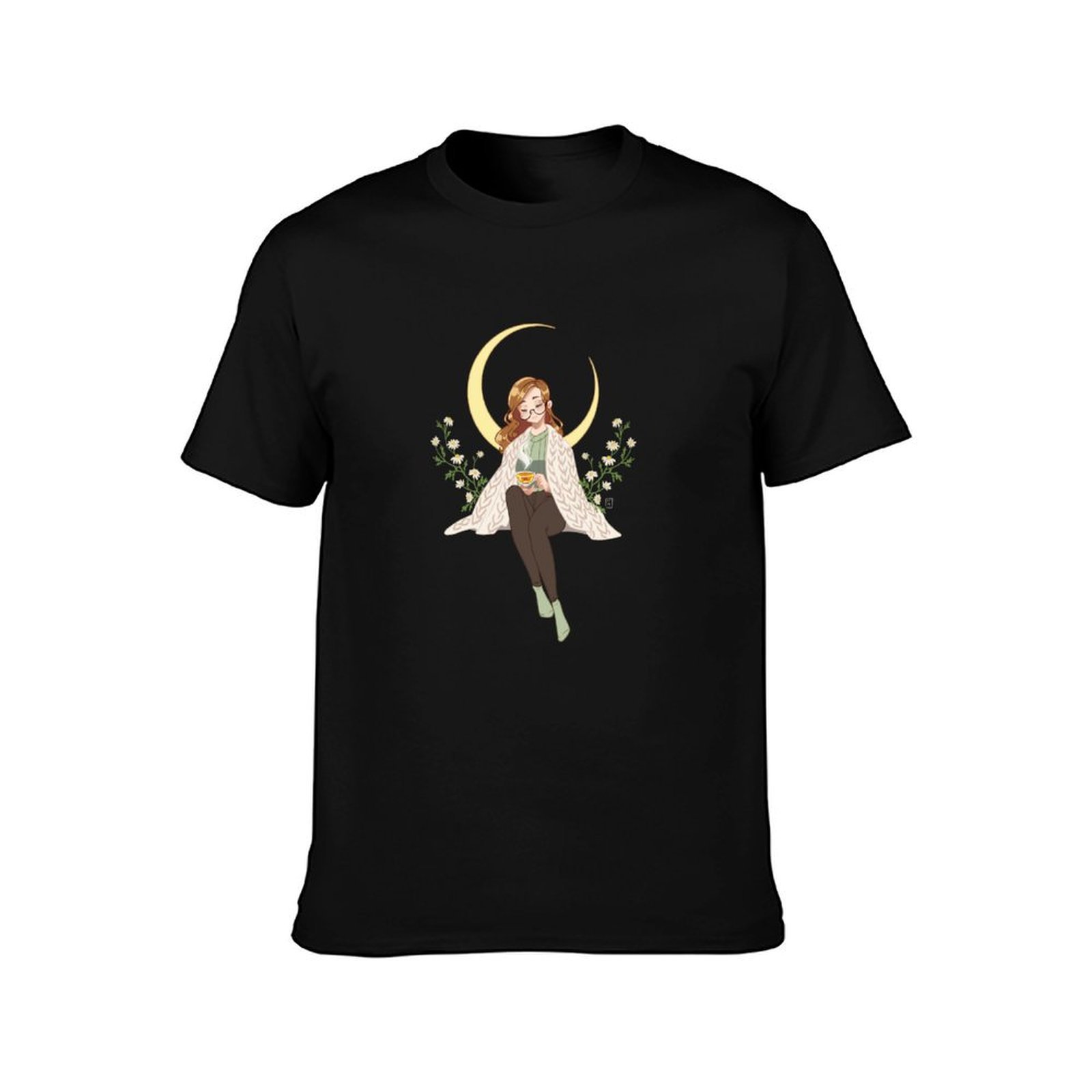 T-shirt con stampa a tema tè a - Chamomile Tea recensione e prezzo