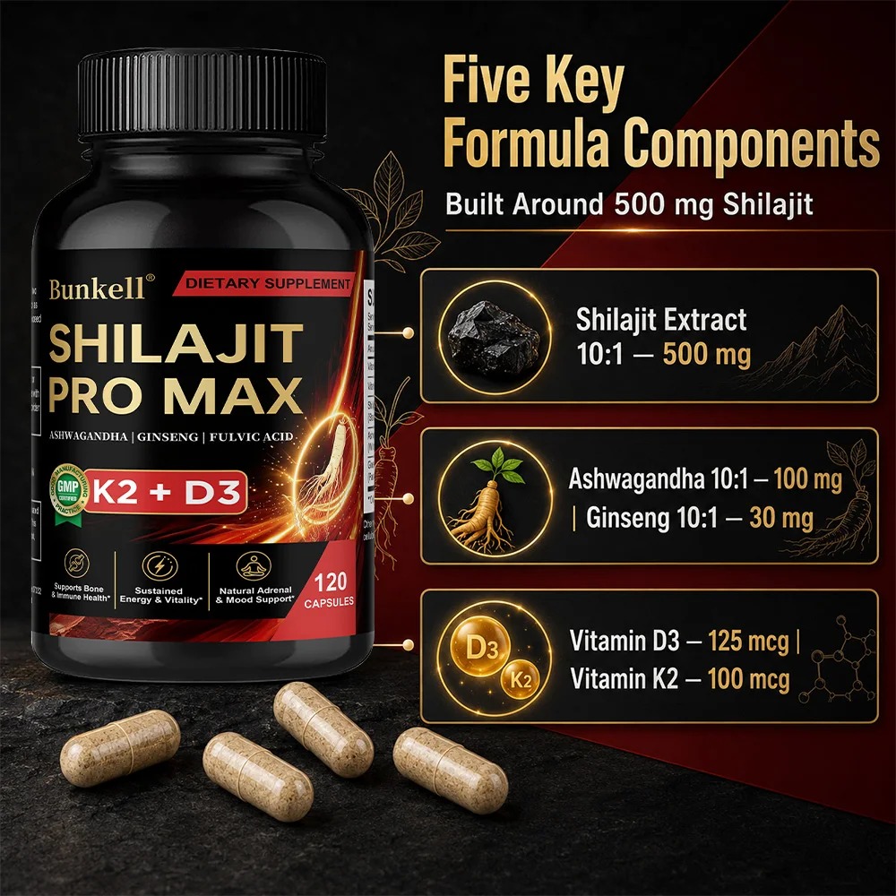 Integratore di Shilajit, con V - Ginger Tea recensione e prezzo