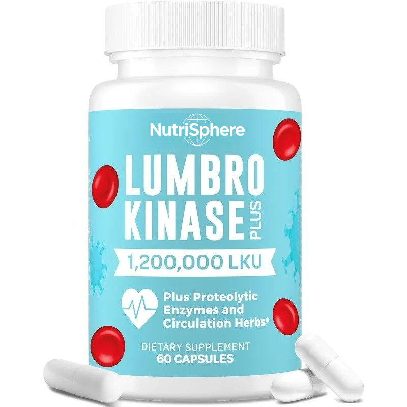 Capsule di Lumbrokinase, conte - Herbal Supplement recensione e prezzo