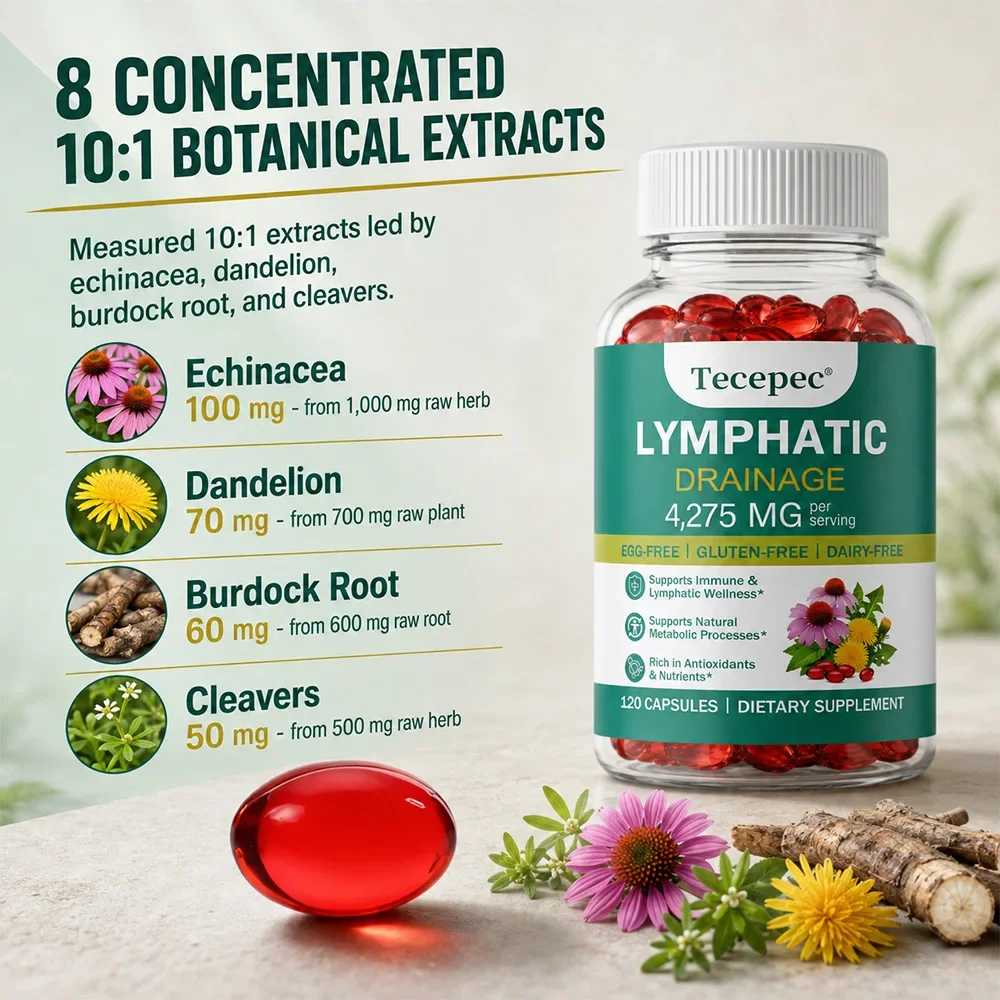 Drenaggio linfatico: supporto  - Echinacea recensione e prezzo